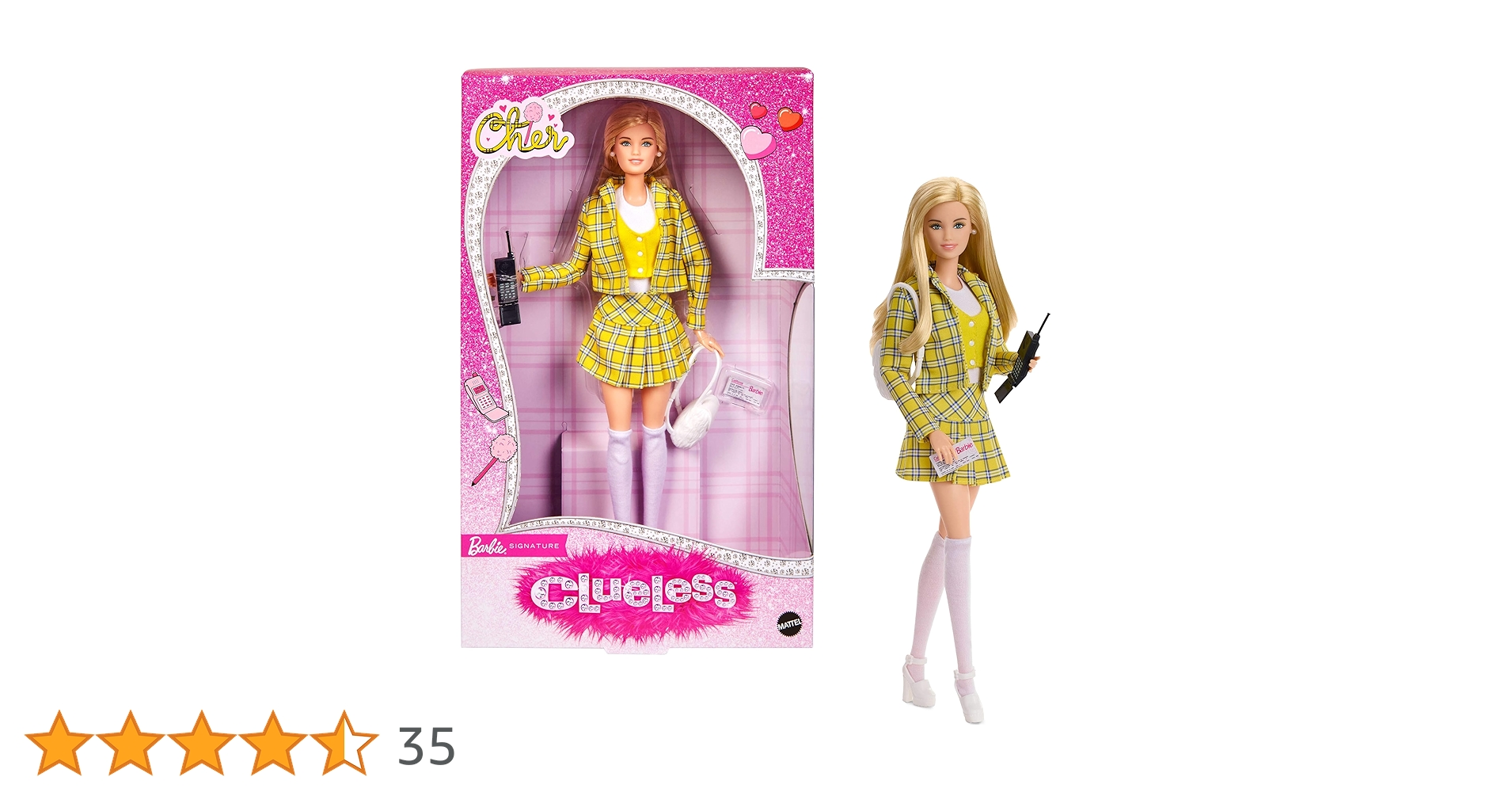 バービー人形・シェール Barbie x Clueless Cher Doll | Mattel Creations